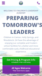 Mobile Screenshot of childrenleadershipacademy.com